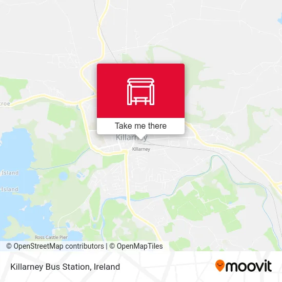 Killarney Bus Station map