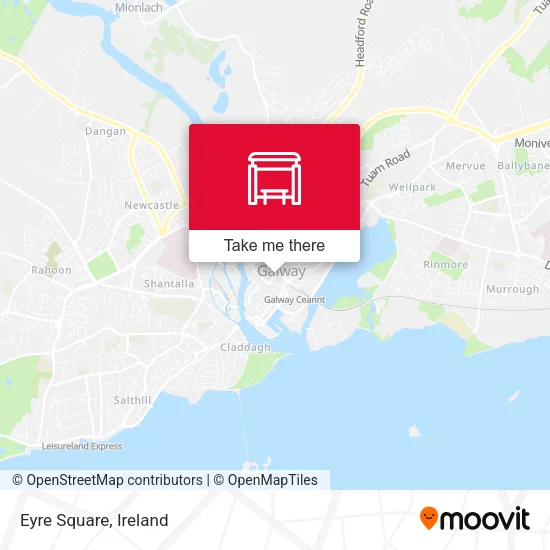 Eyre Square map