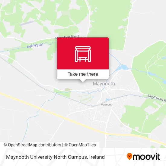 Maynooth University North Campus map