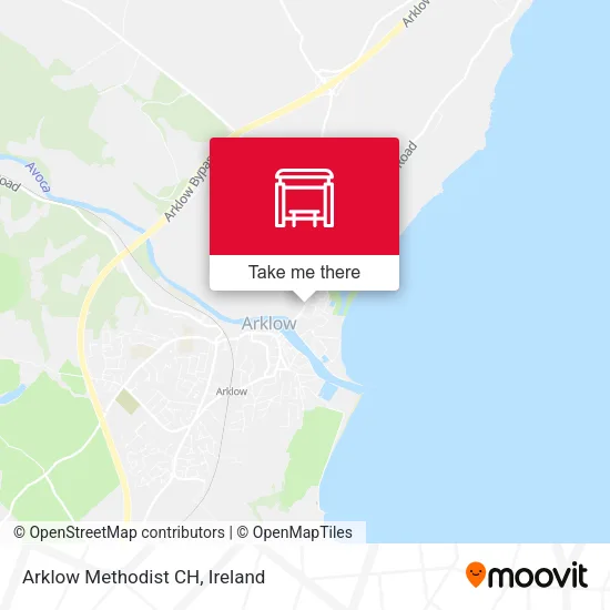 Arklow Methodist CH map