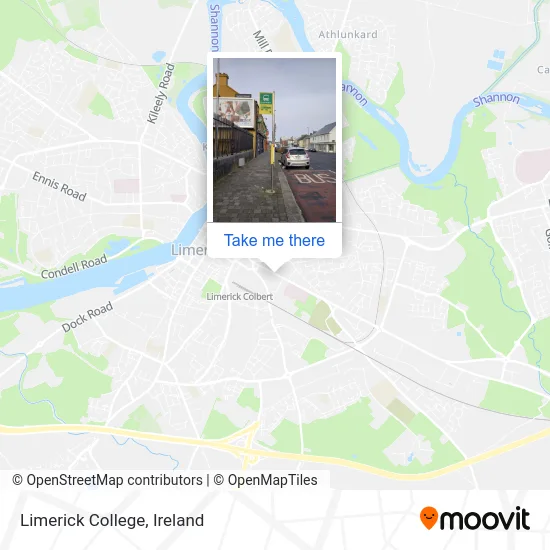 Limerick College map