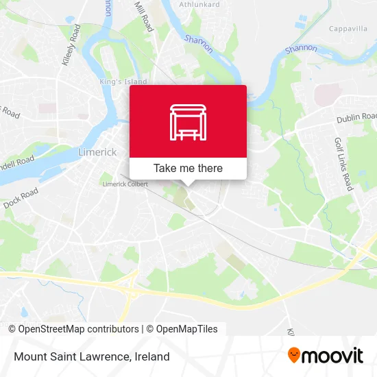 Mount Saint Lawrence map