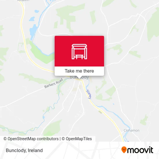 Bunclody map
