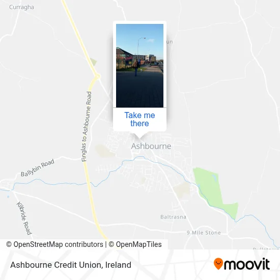 Ashbourne Credit Union map