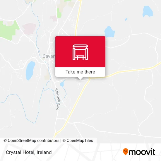 Crystal Hotel map