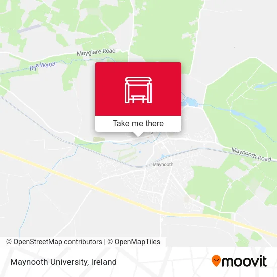 Maynooth University map