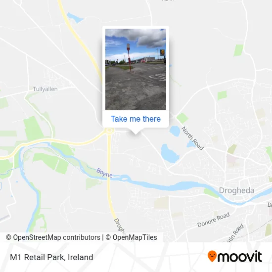 M1 Retail Park map
