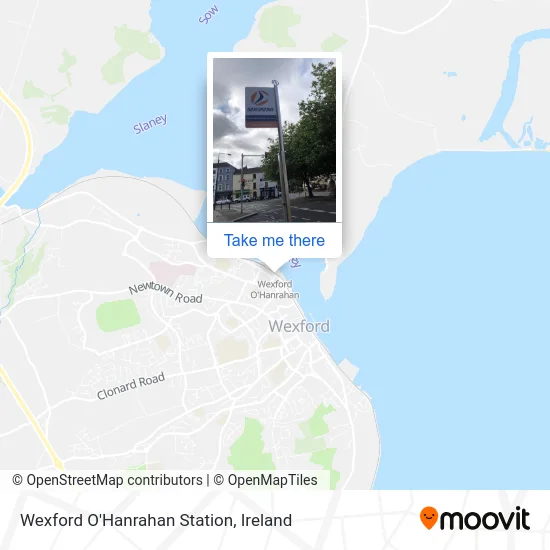 Wexford O'Hanrahan Station map