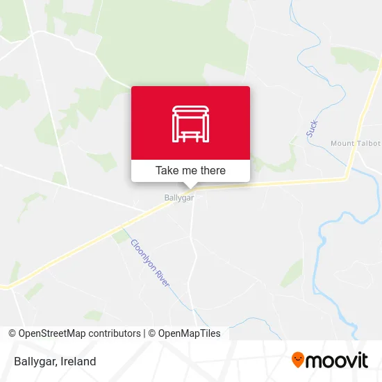 Ballygar map