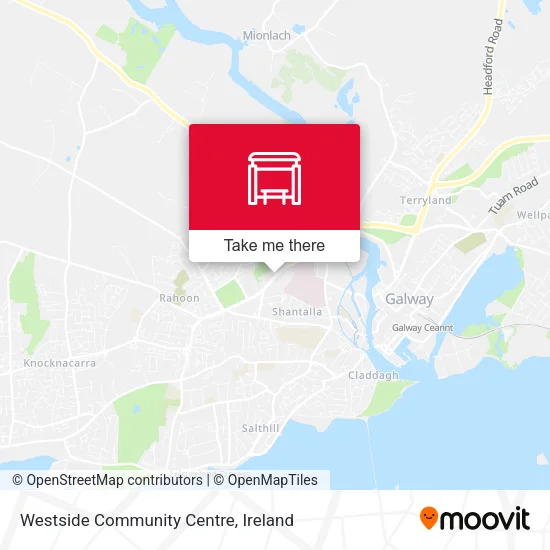 Westside Community Centre map