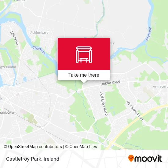 Castletroy Park map