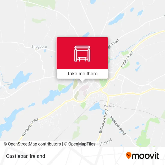 Castlebar map