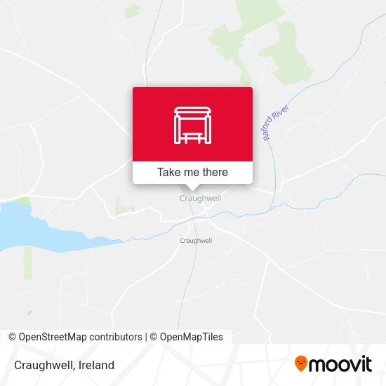 Craughwell map