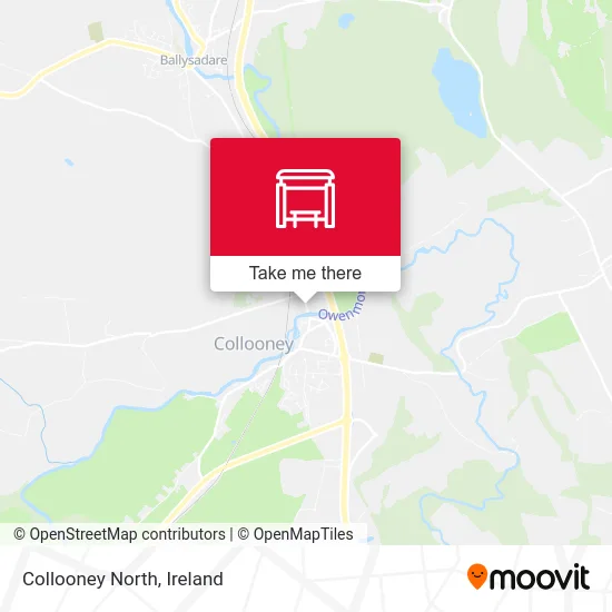 Collooney North map