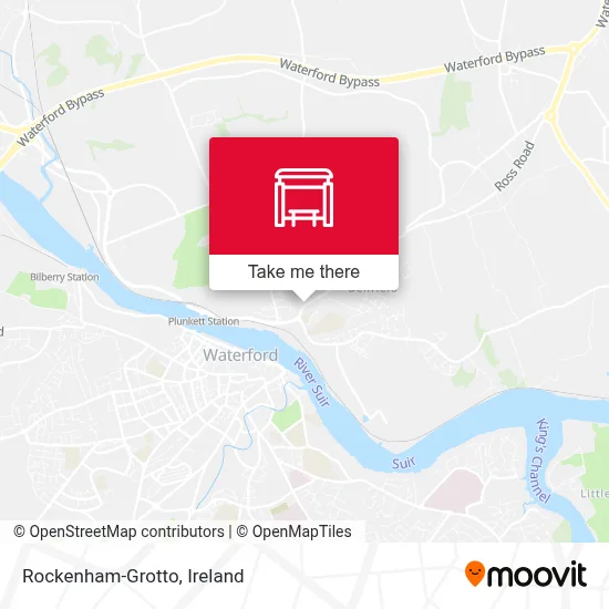 Rockenham-Grotto map