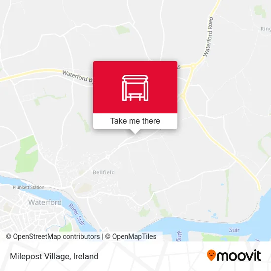 Milepost Village map