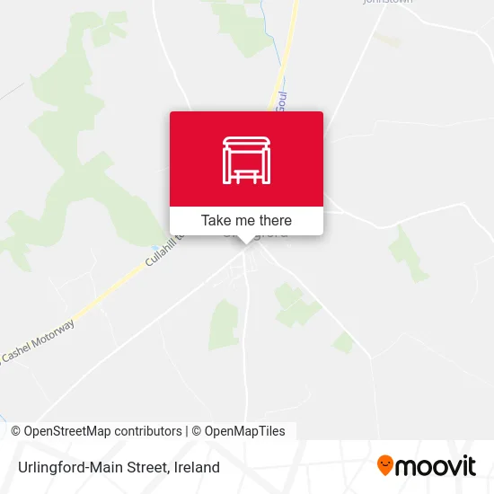 Urlingford-Main Street map