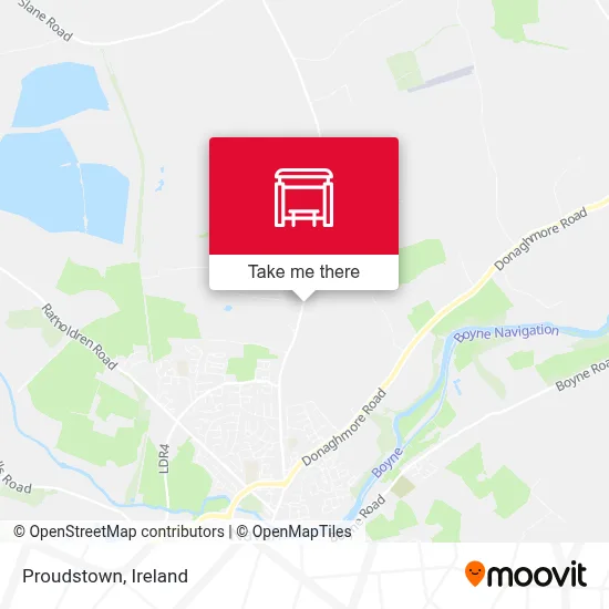 Proudstown map