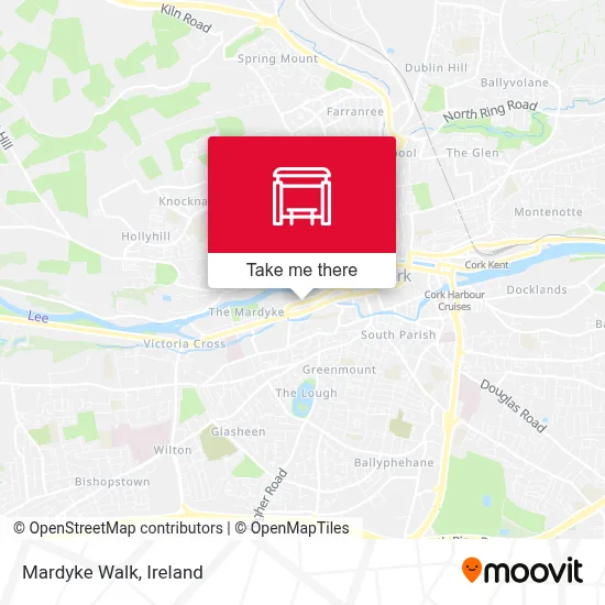 Mardyke Walk map