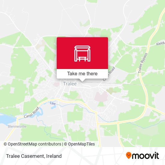 Tralee Bus Station map