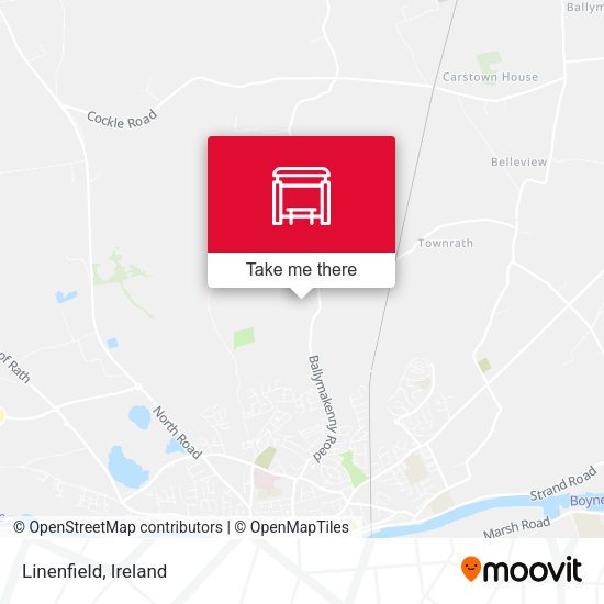 Linenfield map