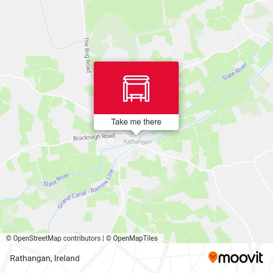 Rathangan map