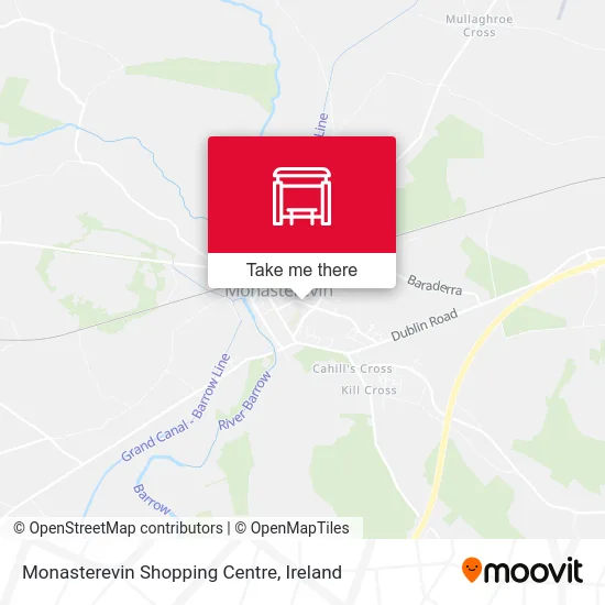 Monasterevin Shopping Centre map
