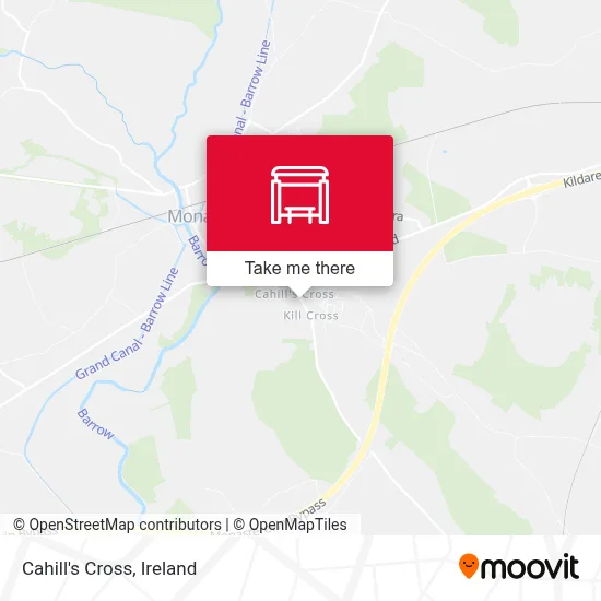 Cahill's Cross map
