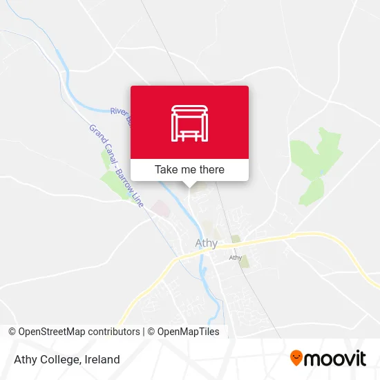 Athy College map