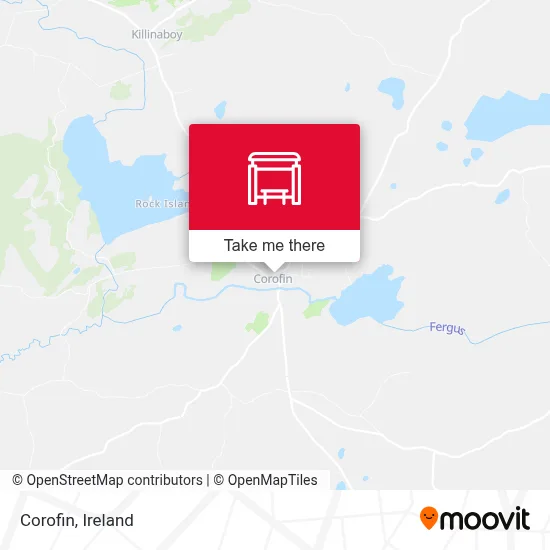 Corofin map