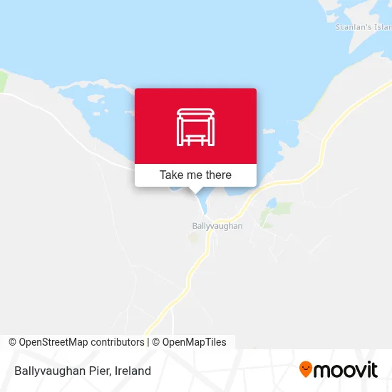 Ballyvaughan Pier map