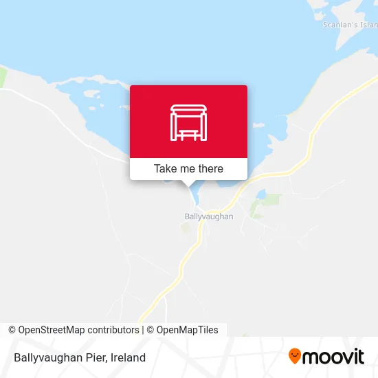 Ballyvaughan Pier map