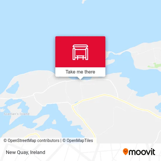 New Quay map