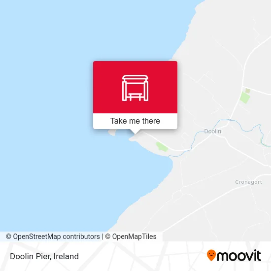 Doolin Pier map