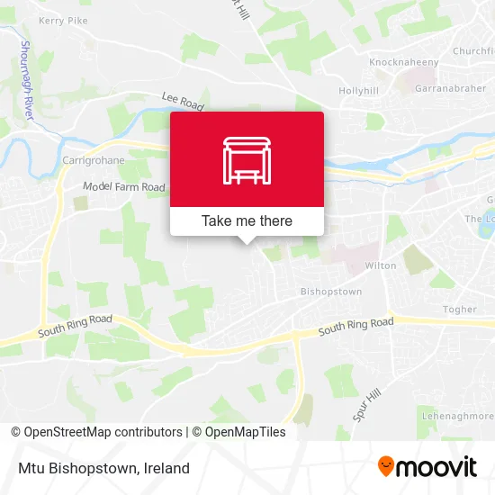 Mtu Bishopstown map