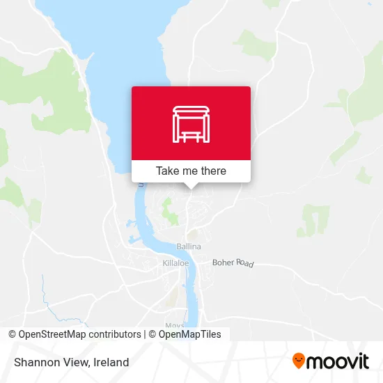 Shannon View map