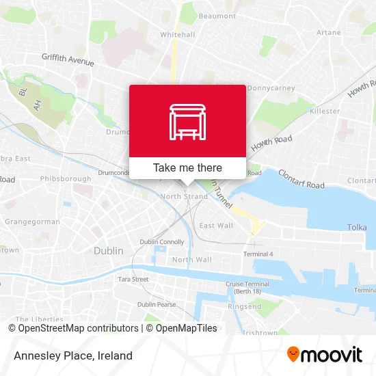 Annesley Place map