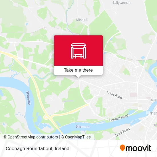 Coonagh Roundabout map