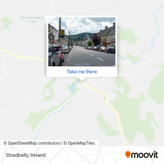 Stradbally map