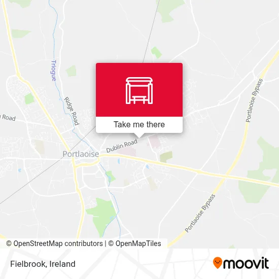 Fielbrook map