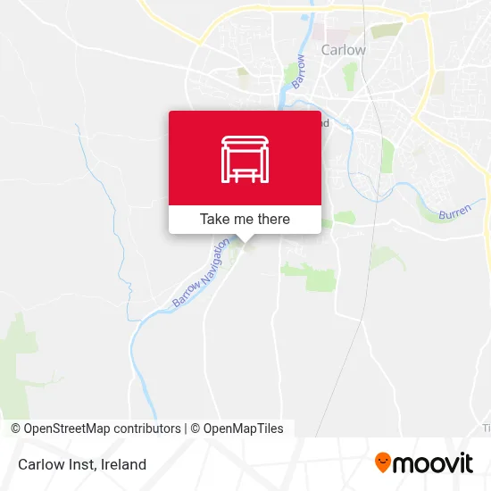 Carlow Inst map