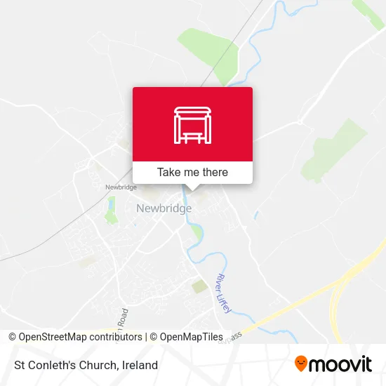St Conleth's Church map