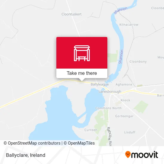 Ballyclare map