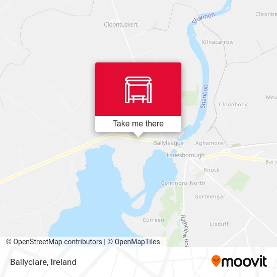 Ballyclare map