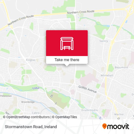 Stormanstown Road map