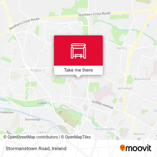Stormanstown Road map