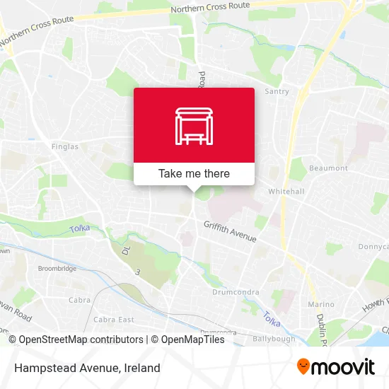 Hampstead Avenue map