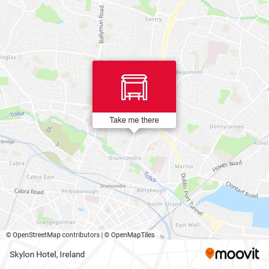 Skylon Hotel map