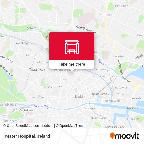 Mater Hospital map