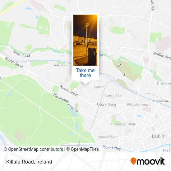 Killala Road map